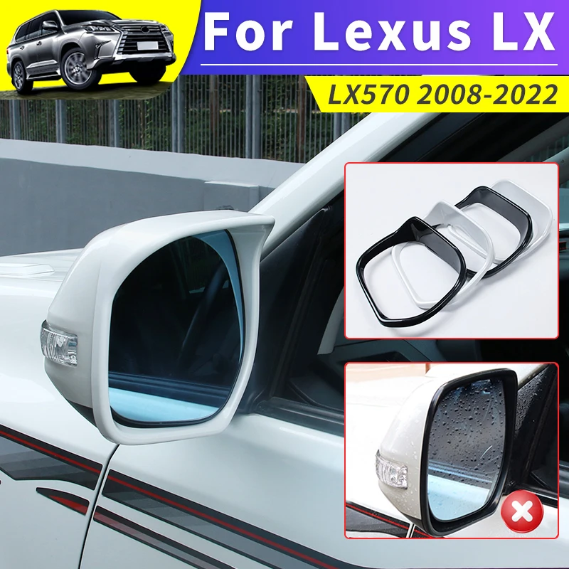 For Lexus LX 570 LX570 GX460 GX 460 2020 2019 Tuning Rearview Mirror Rain Cover Exterior Modification Modification Accessories