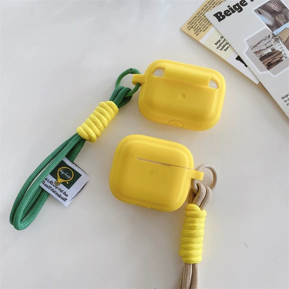 korea fashion candy colour silicone soft earphone case for airpods 4 2024 New Protection cover coque for airpods 1 2 3 4 pro 2