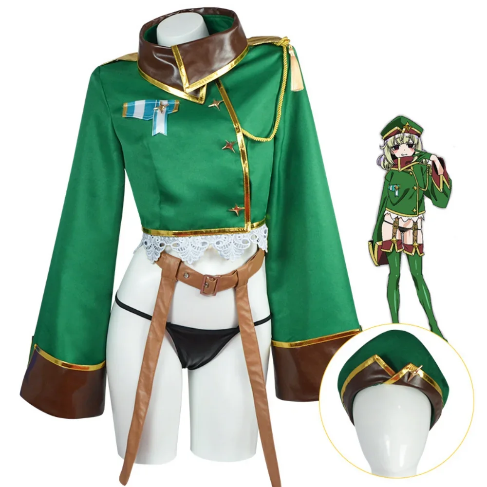 Gushing kostum Cosplay Araga Kiwi perempuan ajaib kostum Cosplay Anime I agumi kostum Cosplay Araga Kiwi pakaian wanita