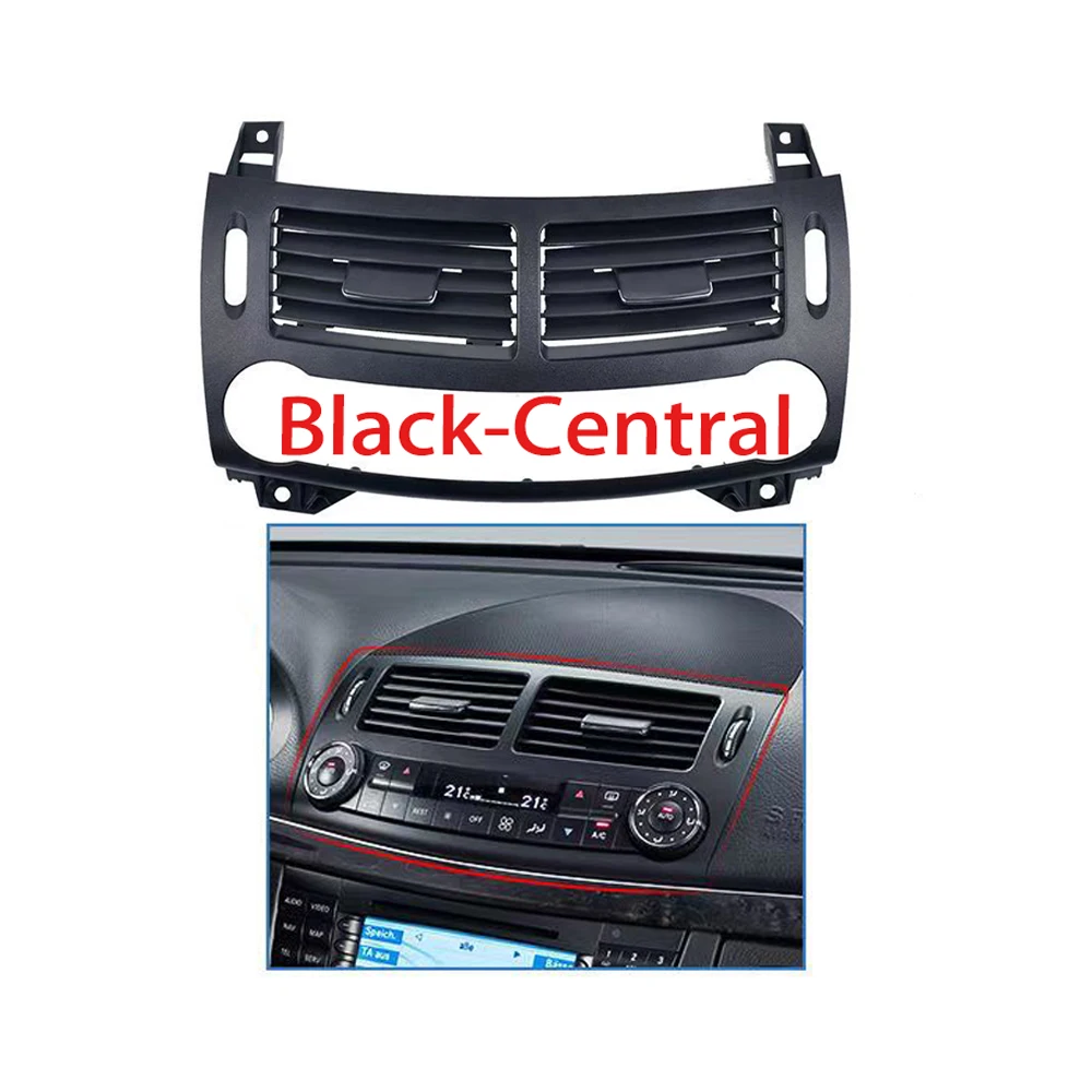 Front Dashboard Air Conditioning Ac Vent Grille Cover Panel For Mercedes Benz E Class W211 2003-2008 E200 E230 E260 E280 E300