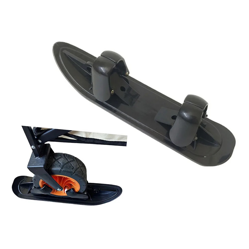 

Snow Scooter Ski Sled Snow Scooter Strollers Wheel Ski Sled Glider Skiing Attachment For Sports Strollers Balance Bikes Camping