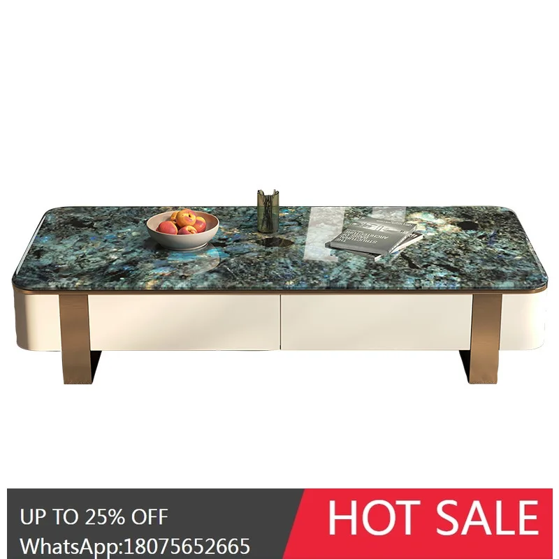 SGF coffee table Italian light luxury spar household Italian minimalist coffee table