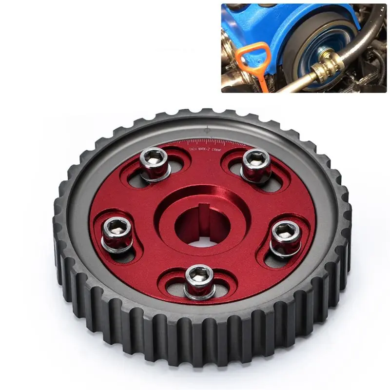 

Alloy Timing Gear Cam Pulley Adjustable Cam Gear For Honda SOHC D15/D16 D-SERIES Engine 1PCS