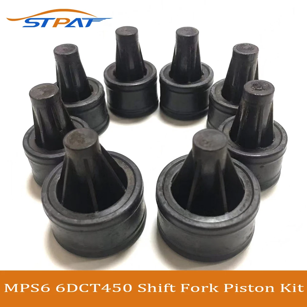 

STPAT 8PCS MPS6 6DCT450 Auto Transmission Shift Fork Piston Set for Volve Ford Land Rover Car Accessories High Quality