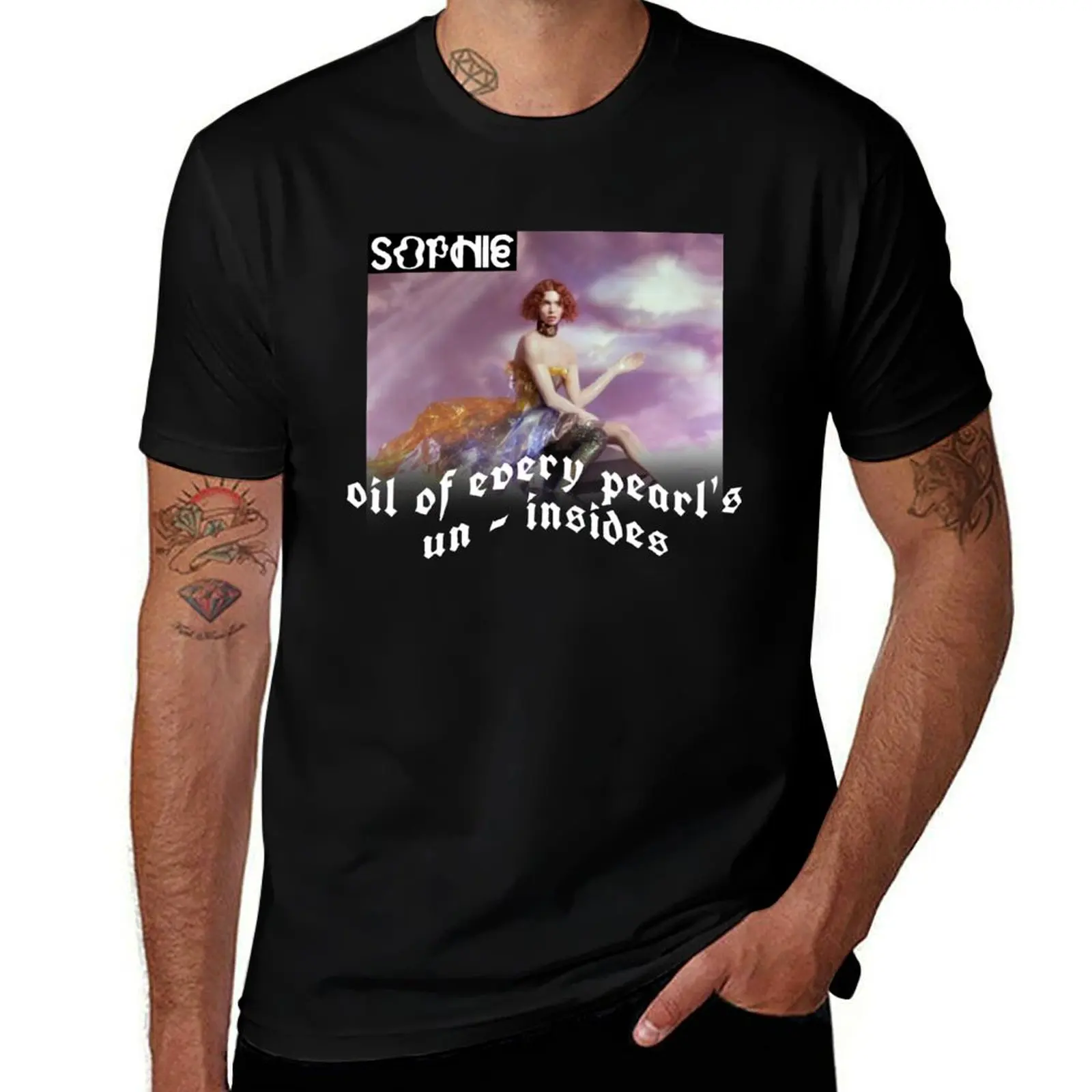 Sophie Oil of every Pearl's Un-Insides T-Shirt Soft Casual Short Sleeve Cotton Tee