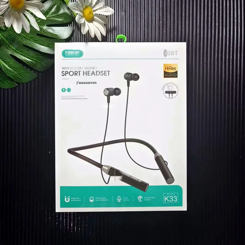 In-Ear Dual Neck-Hanging Wireless Sports Bluetooth Earphones, Suitable for Running, Outstanding Audio, Unique Gift Item