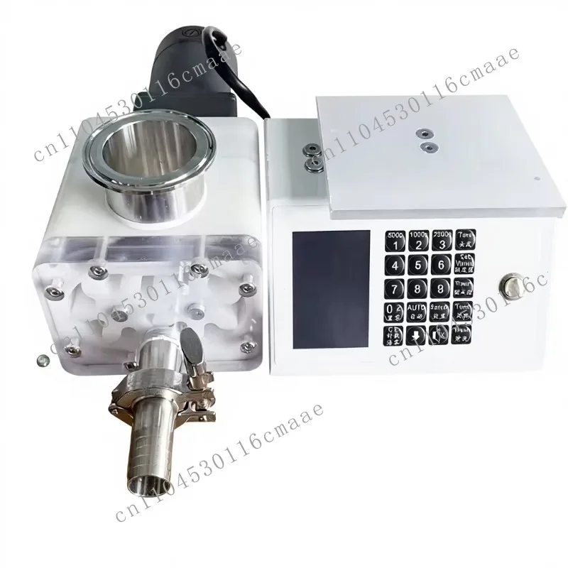 Portable cosmetics industry oil viscosity fruit pulp mustard transfer gear pump filling machine equipment