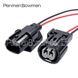 1 Set 2 Pin Auto Air Intake Pressure Sensor Plug Waterproof Electronic Connector Wire Harness Male Female 6188-0589 6189-0890