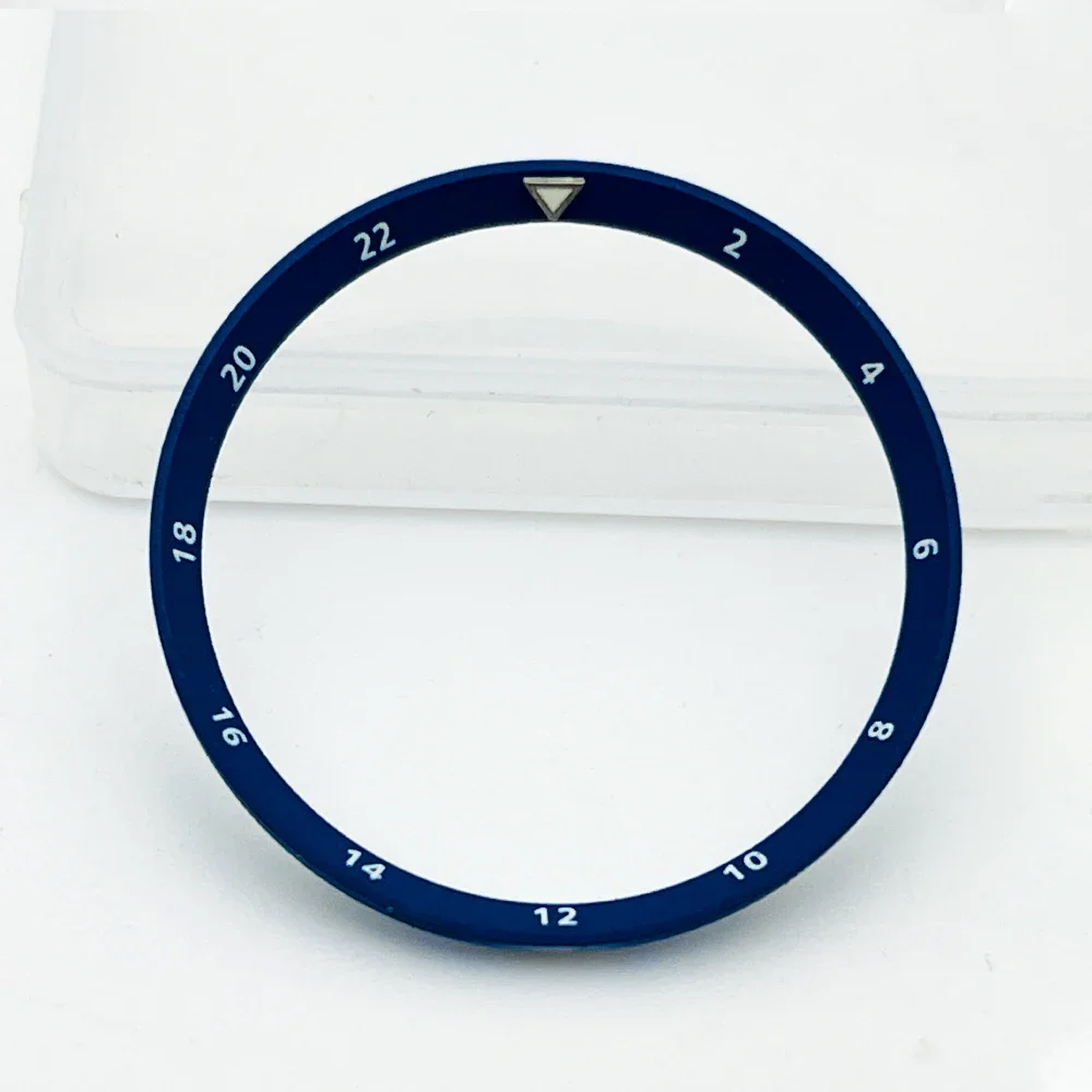 31.4mm Chapter Ring Fit for King Samurai 6105 6309 Turtle Abalone Watch Case NH35 NH36 Diver Watch Inner Ring Parts