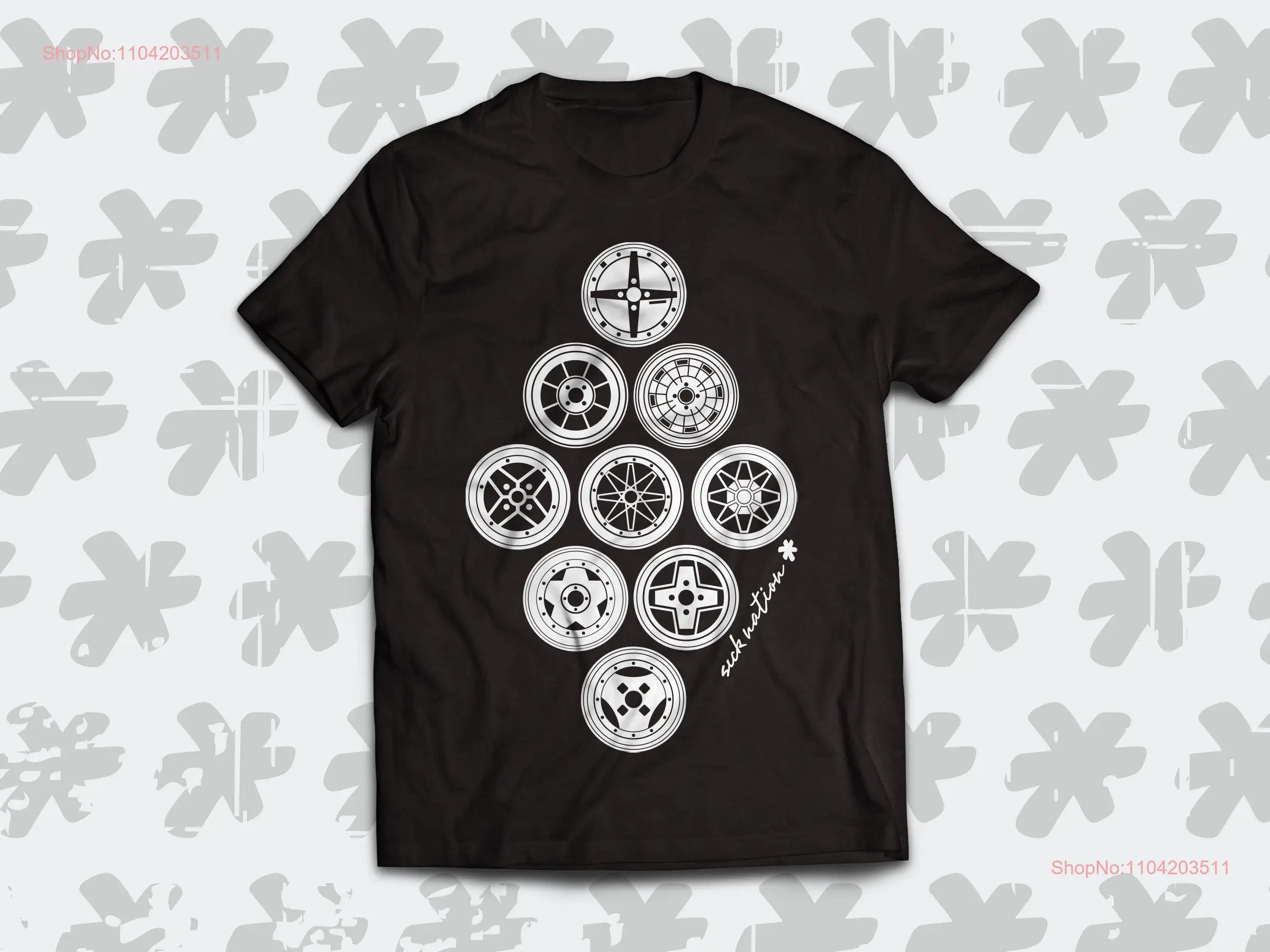 Classic JDM Wheels T Shirt for Japanese ssr enkei advan enthusiast long or short sleeves