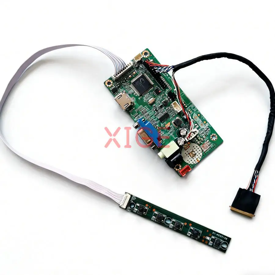 

Плата управления дисплеем для ноутбуков LTN156AT29 LTN156AT30 LTN156AT35 LTN156AT32, 1366*768, 1366x768, VGA, HDMI, 40-контактный LVDS, комплект для самостоятельной сборки