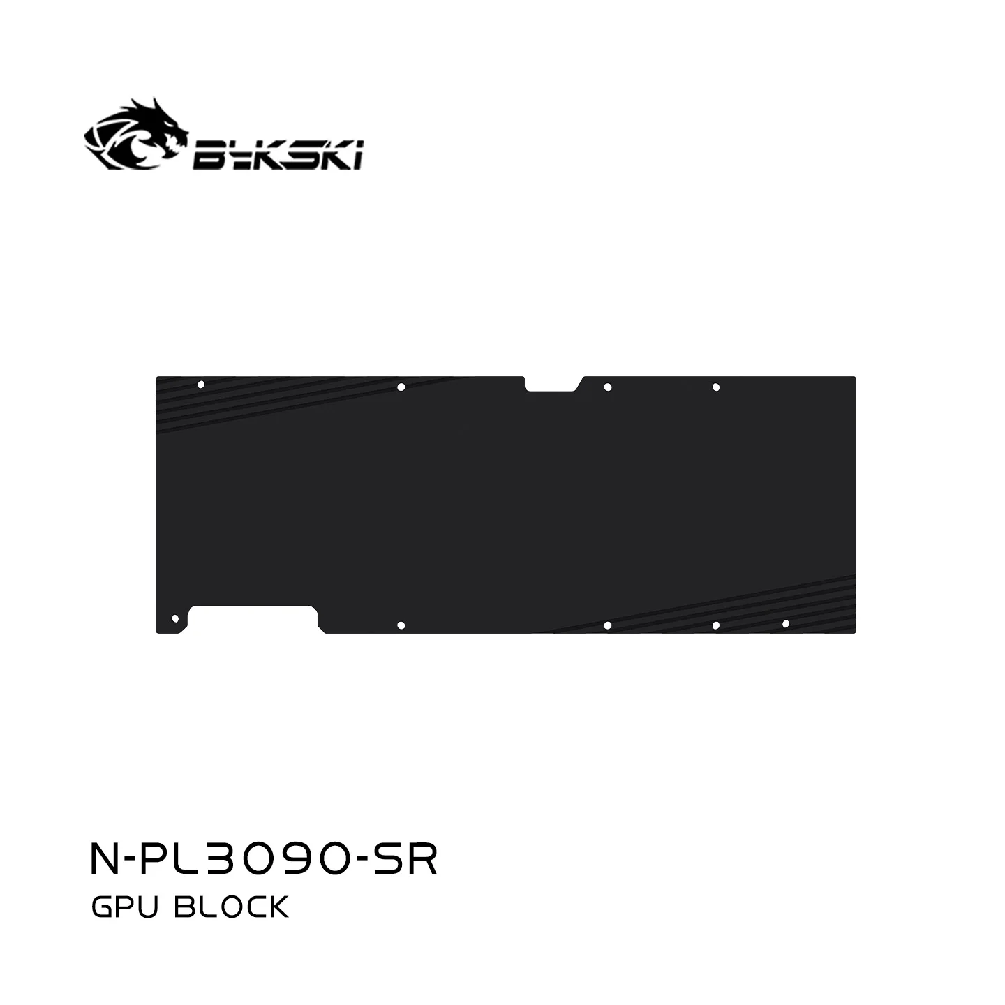Bykski N-PL3090-SR GPU bloque de agua para ZOTAC / PELADN RTX 3080 / NVIDIA RTX 3090 versión ventilador tarjeta de vídeo/radiador de cubierta completa