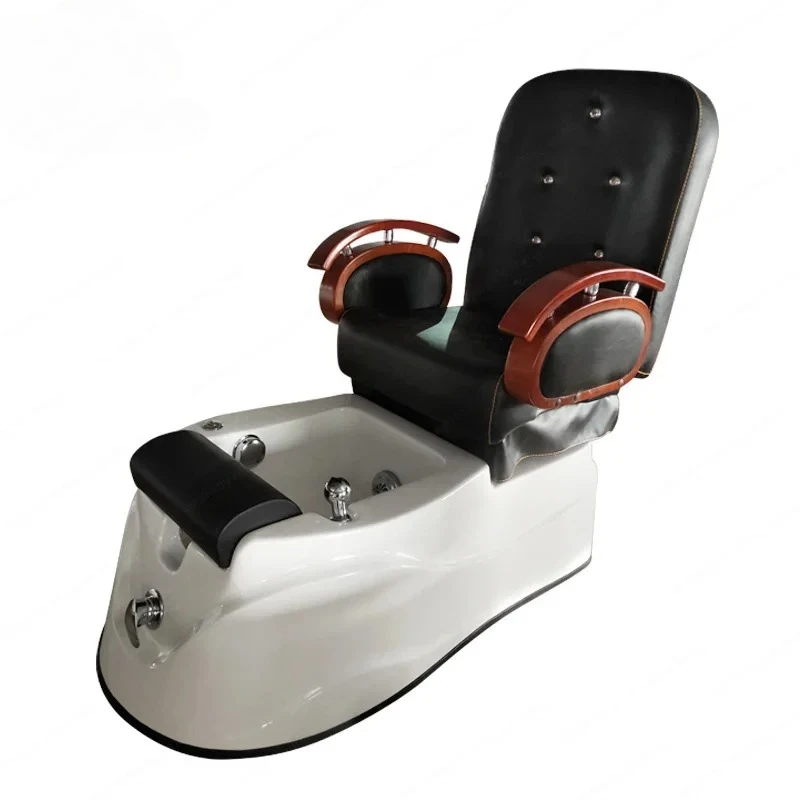 Pedicure Chair Salon Chairs SPA Furniture Back Massage Chair Pedicure Stool Nail Sofa Couch Foot Bath Foot Soaking