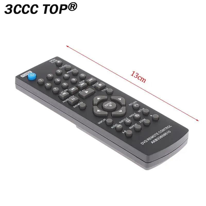 English Remote Control Replacement For LG DVD Player AKB33659510 DVD Player Remote Control Dp122 Dp520