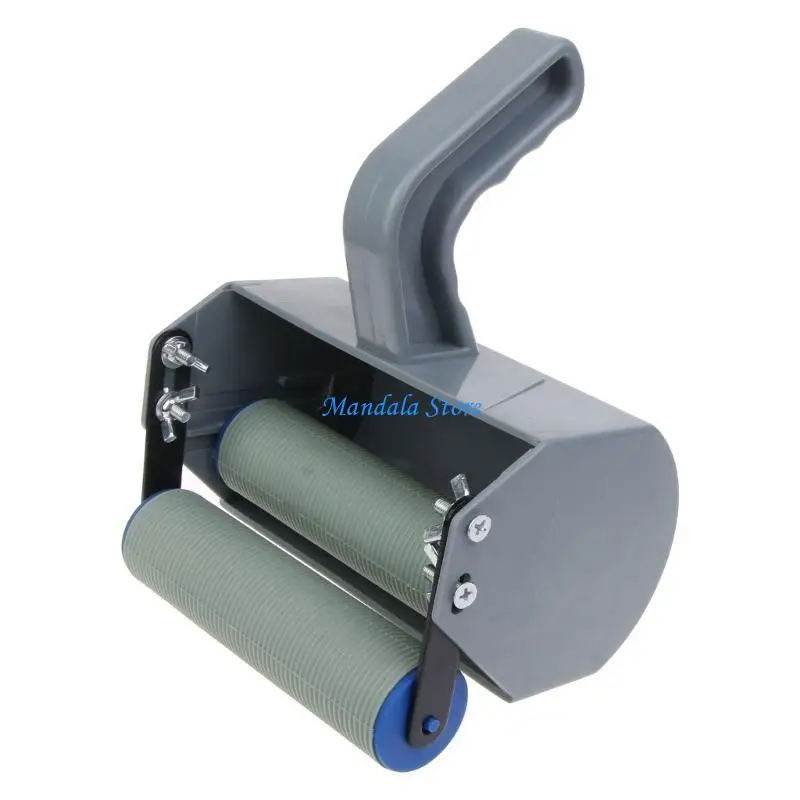 U2JC Single Color Decoration Paint Painting Machine For 5 Inch Wall Roller Brush Tool