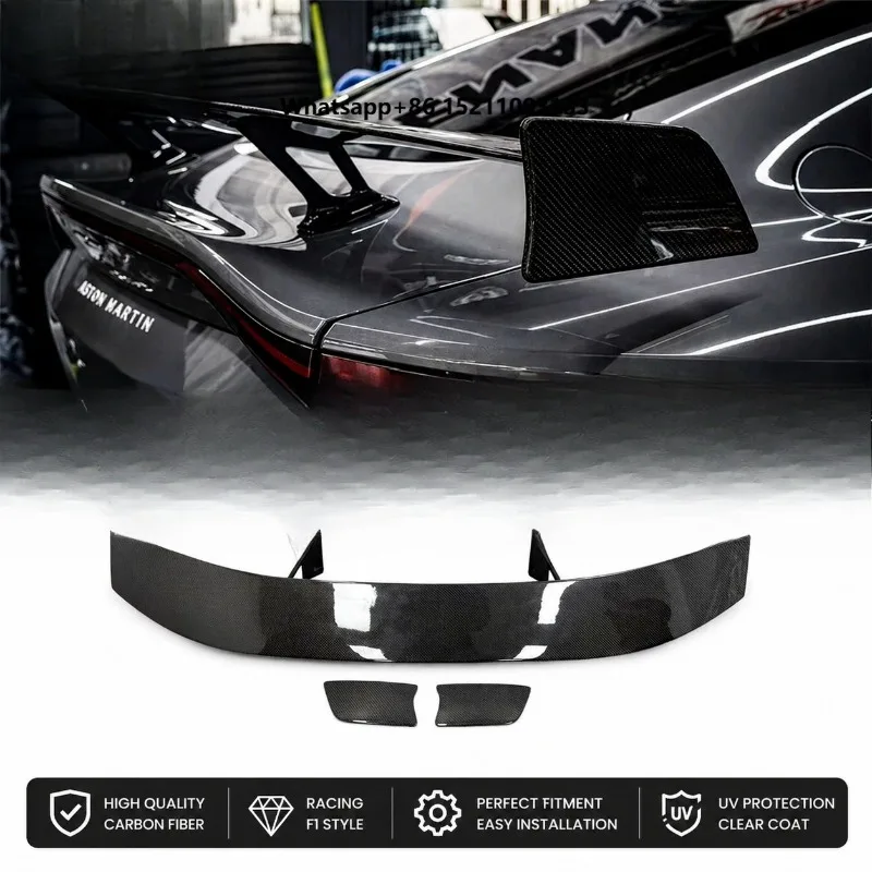 F1 Edition Carbon Fiber Rear Spoiler for Aston Martin Vantage Rear Wing OEM Fitment Exterior Parts