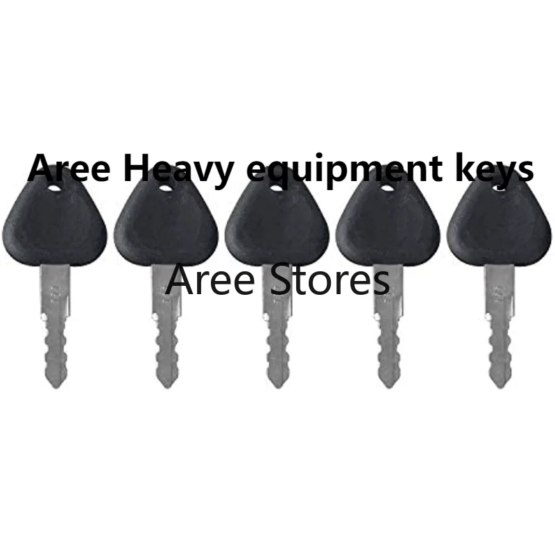 5 PCS Ignition Keys 777 Compatible with Clark Forklift  Samsung Excavator Volvo Excavator Replacement heavy equipment keys