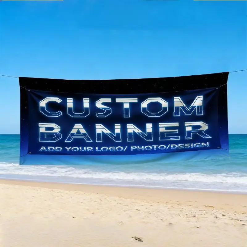 Custom Banner Flags Father's Day Home Decoration Graduation Ceremony Personalized Logo Club Commercial Advertising Promotion