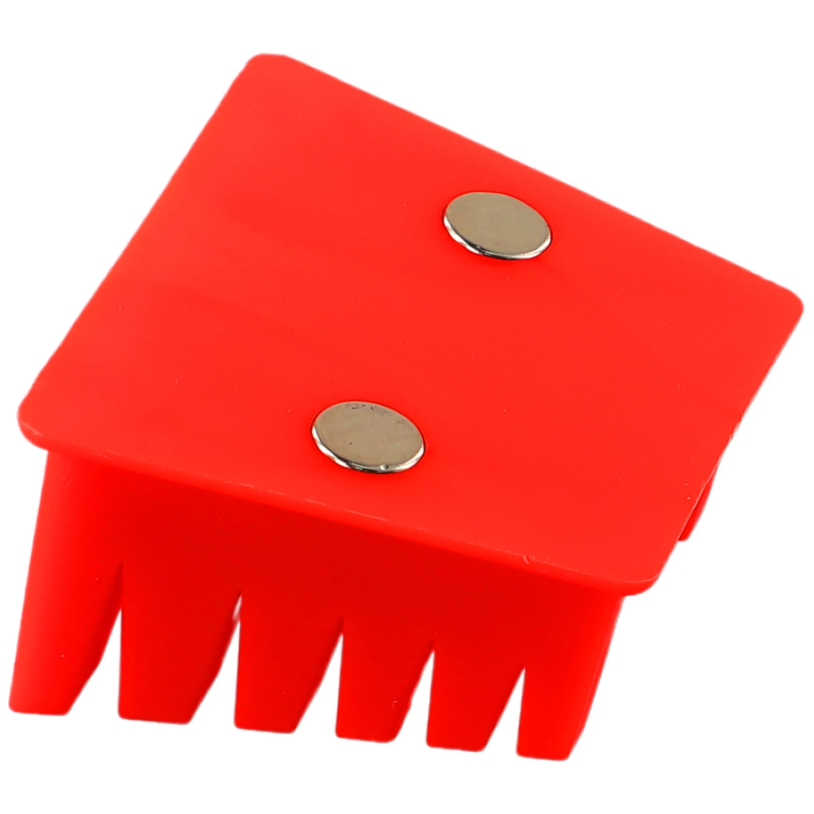 Soldering Wire Holder 2.5X2.2X1.4inch Plastic Red For 30AWG-12AWG Wire Soldering Wire Tin Leads Clamp