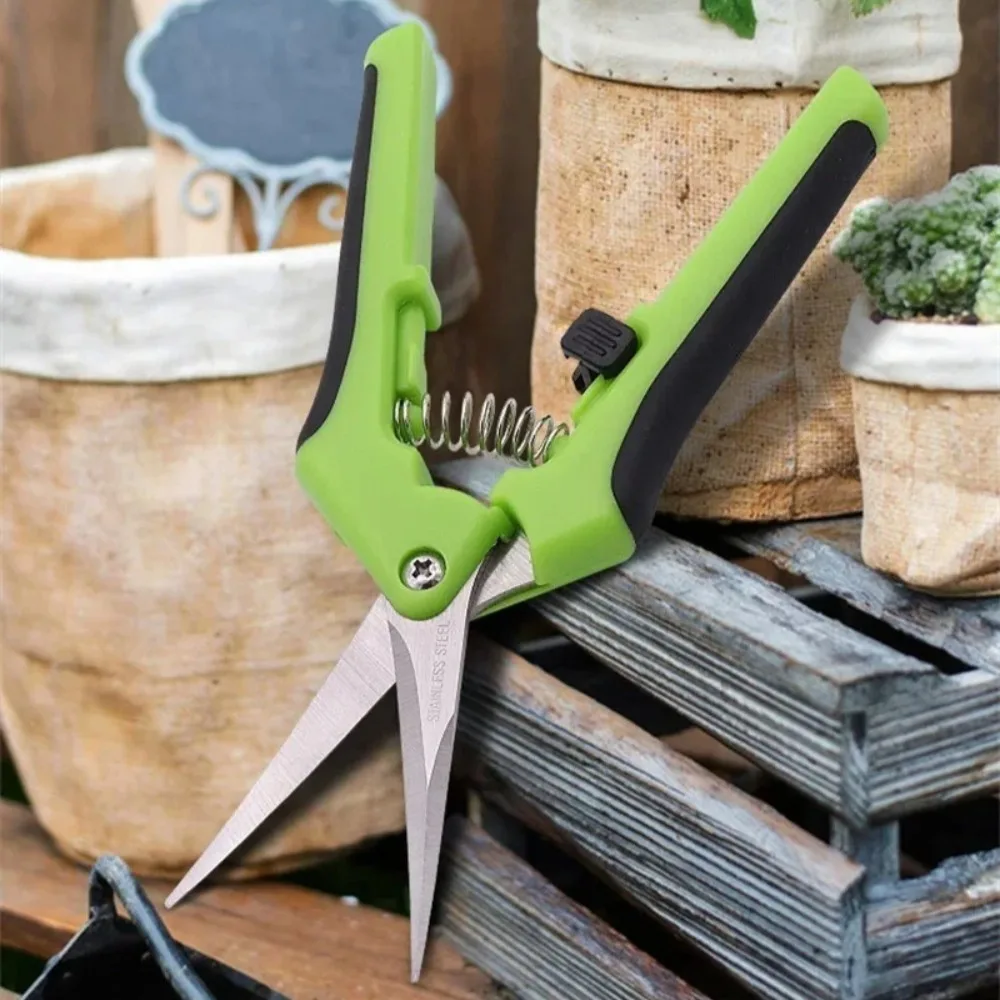 Tesoura de Poda em Aço Inoxidável, Ferramenta Prática para Jardinagem, Ideal para Ramos, Flores e Cuidados com Plantas Domésticas