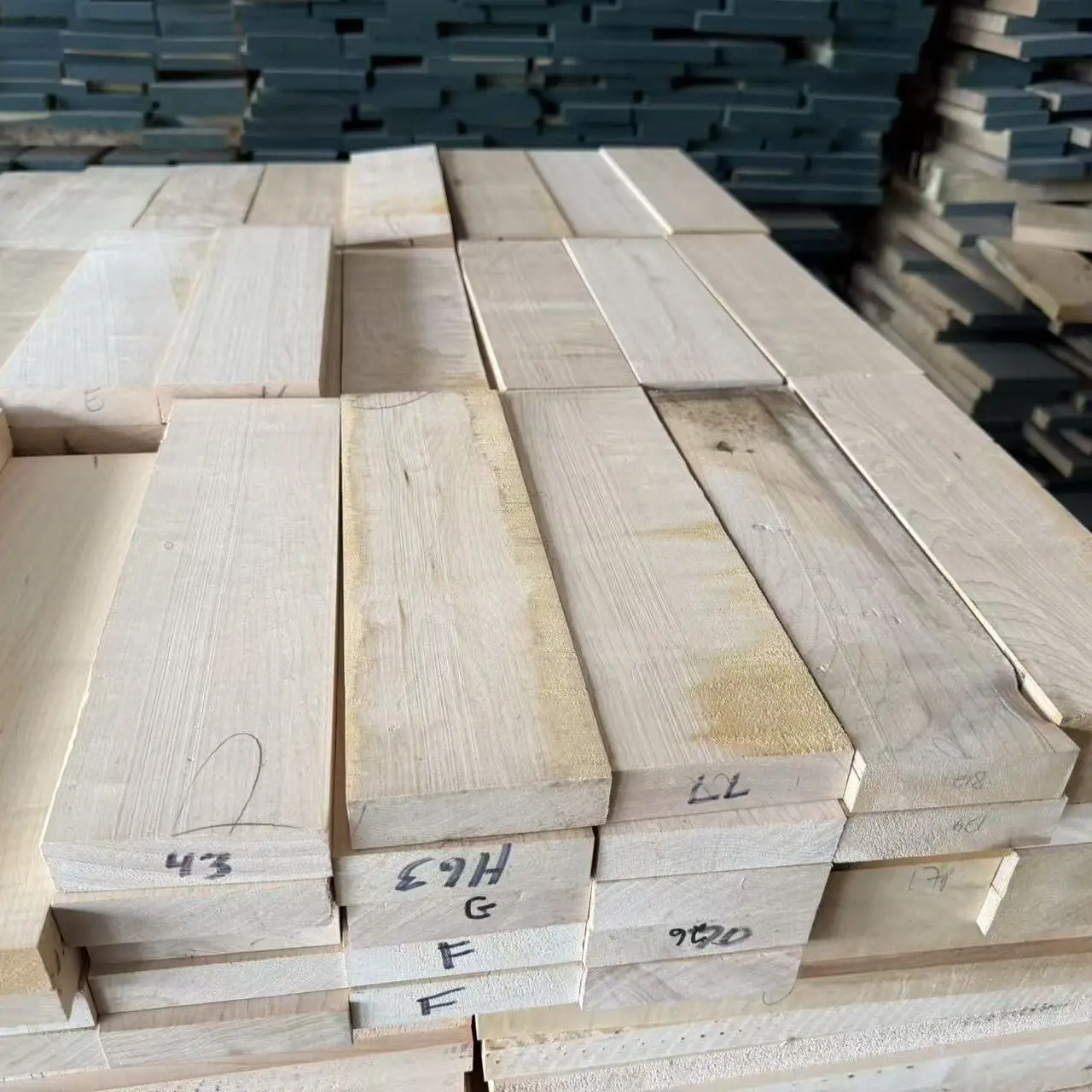 North American Hard Maple Lumber Solid Wood Board Furniture Craft DIY Carving Timber Blanks 300*90*23mm