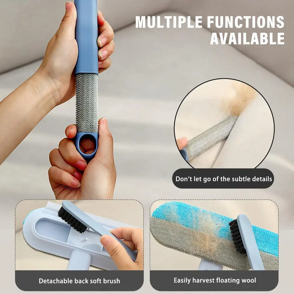 Multifunctional Anti-mosquito Screen Brush Glass Brush Dry And Wet Dual-use Household Cleaning Dust Brush Window Cleaning Tool