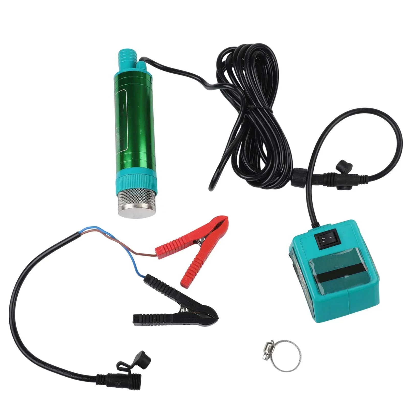 Fuel Transfer Cordless Fuel Transfer Compact Transfer Pump Cordless Water Oil Pump 18 Cm Height 12V Power Supply 18 Cm Height
