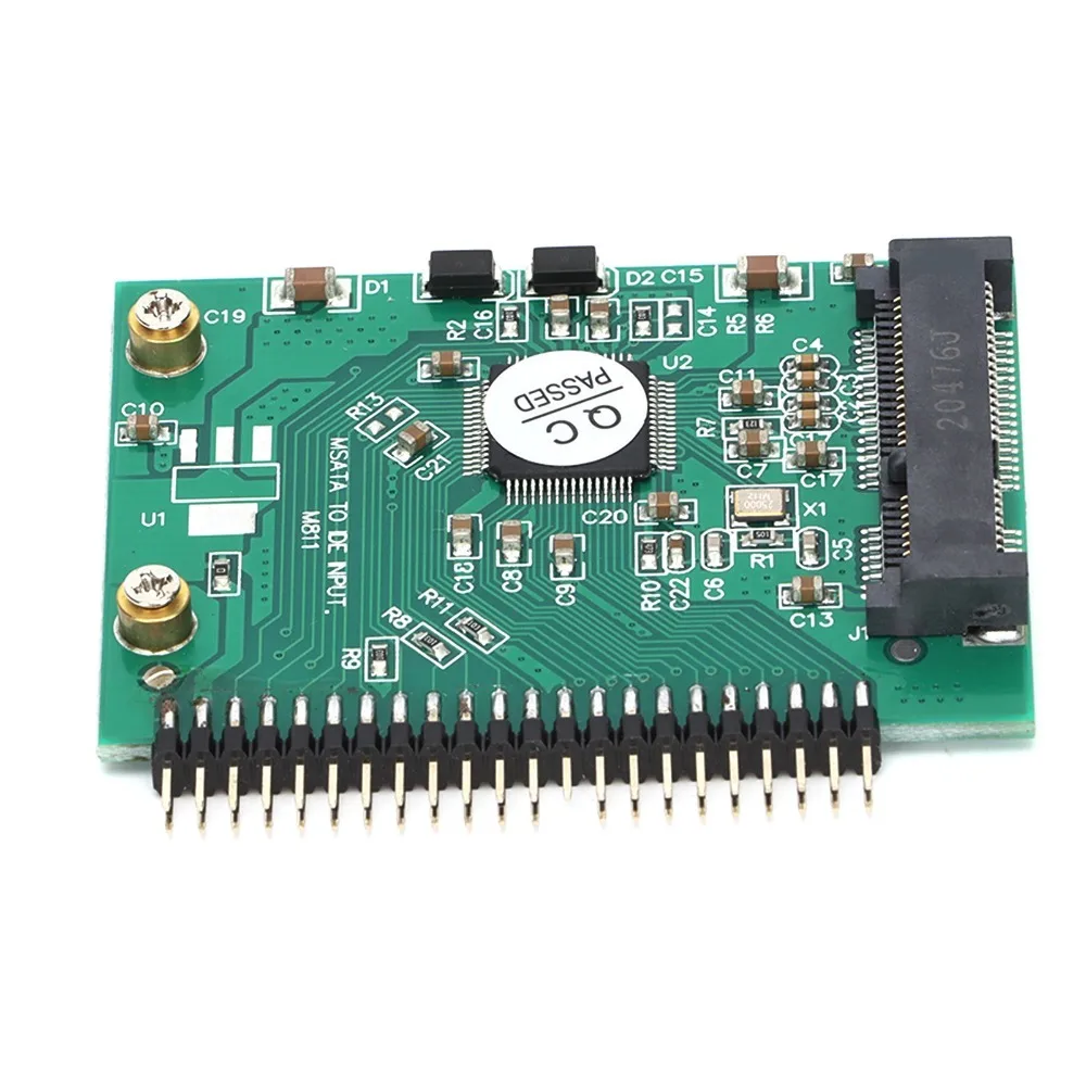 

Durable 3.3V Mini PCIE SDD Adapter 1.8inch 44Pin Hard Drive Adapter IDE Adapter Card System Compatibility