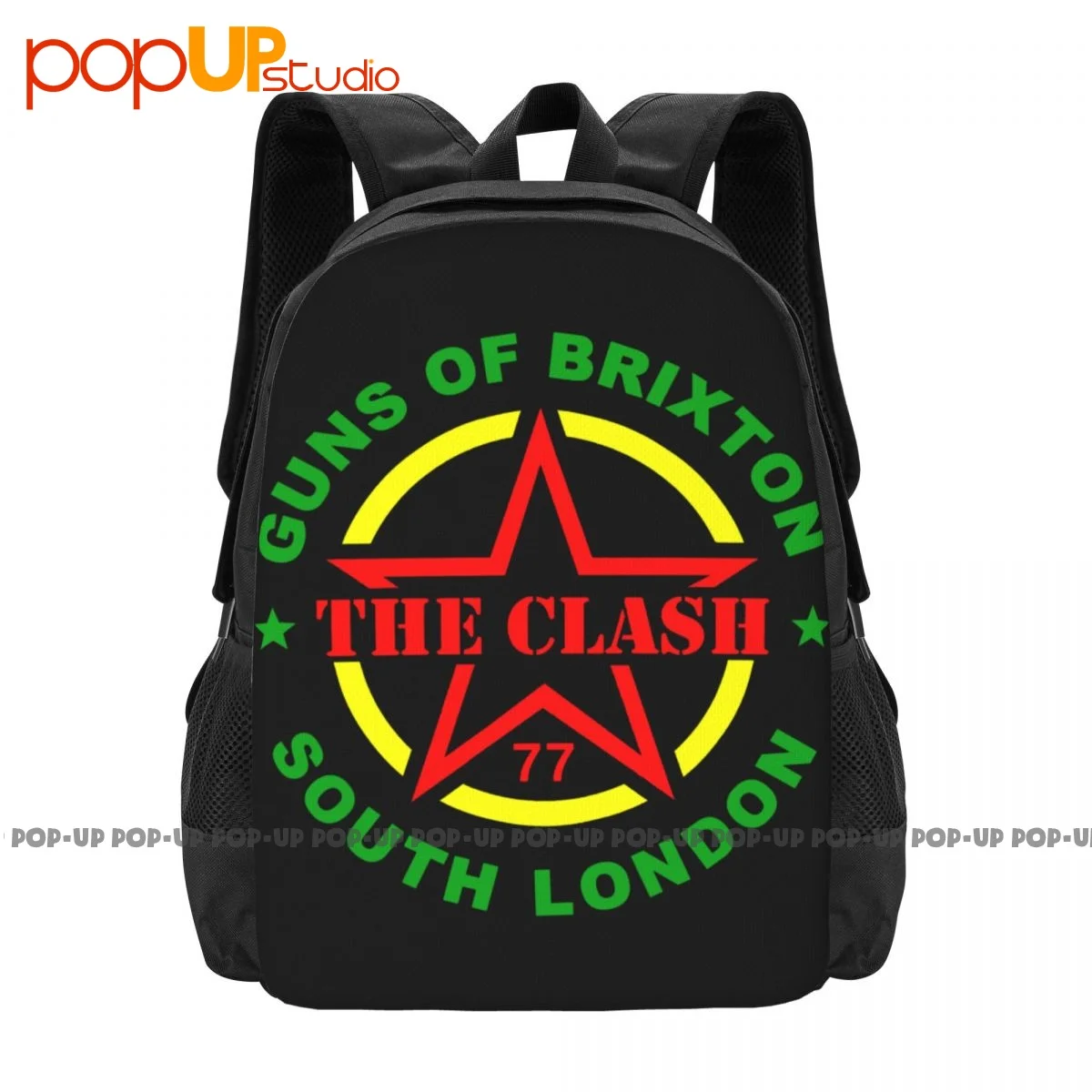 Amplified The Clash Guns Of Brixton Backpack Large Capacity Gym New Style Sports Style School Sport Bag