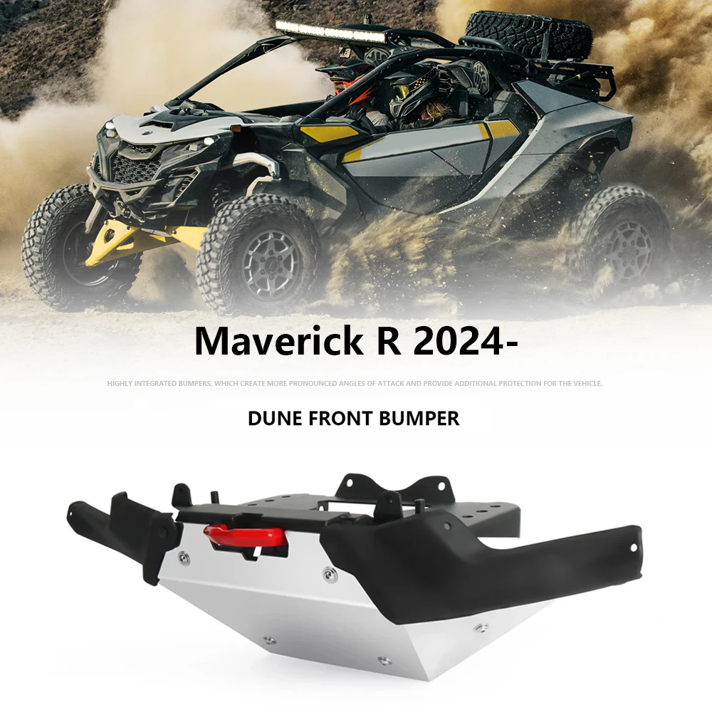 

UTV Accessories Steel and Aluminum Maverick R Dune Front Rear Bumper Compatible with For Can-Am Maverick R 2024 2025