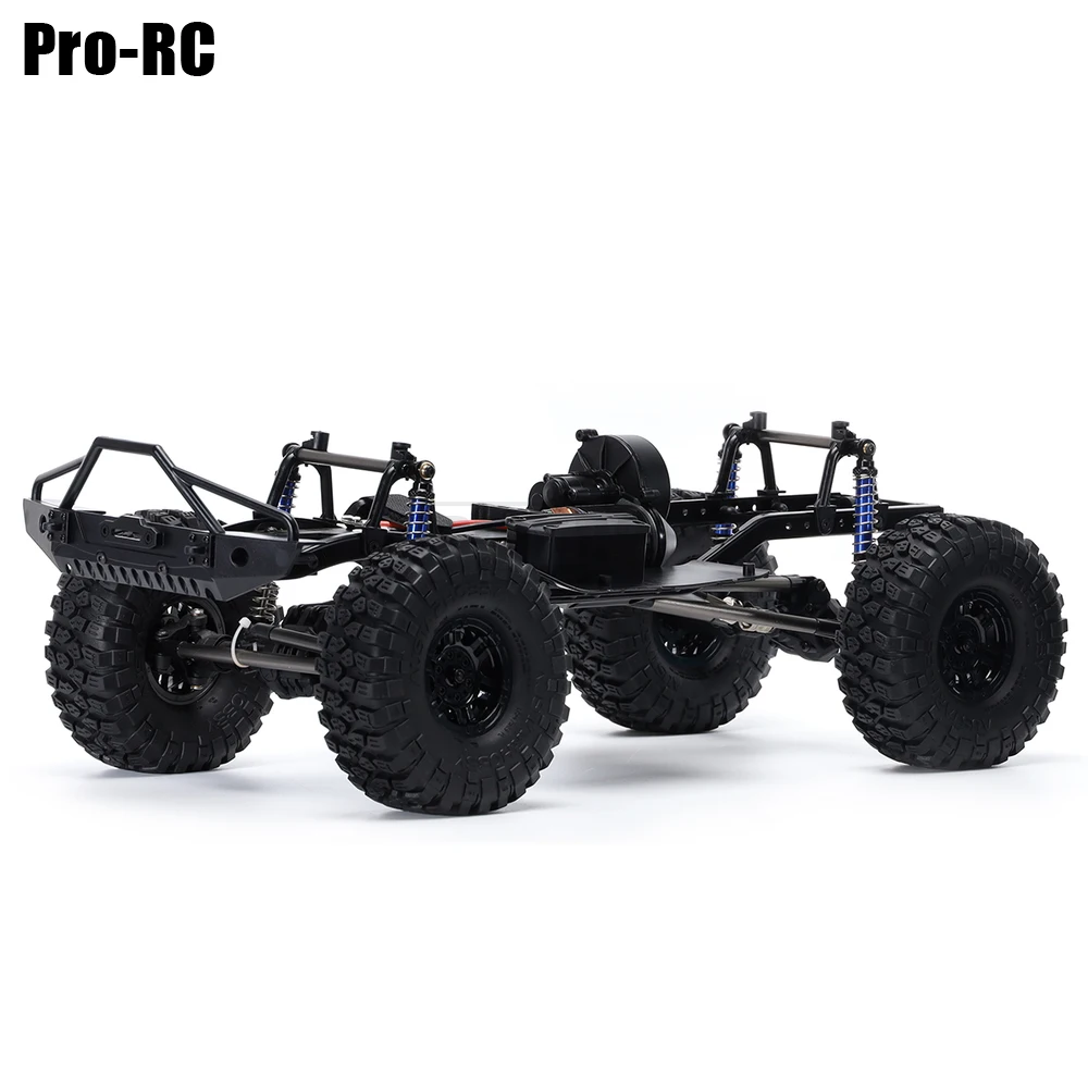 Wzmocniony nylonowy i metalowy rozstaw osi 313mm, rama, podwozie i piasta koła, opona do zdalnie sterowanego samochodu gąsienicowego 1/10, SCX10 II, AX90046 90047, 1 zestaw
