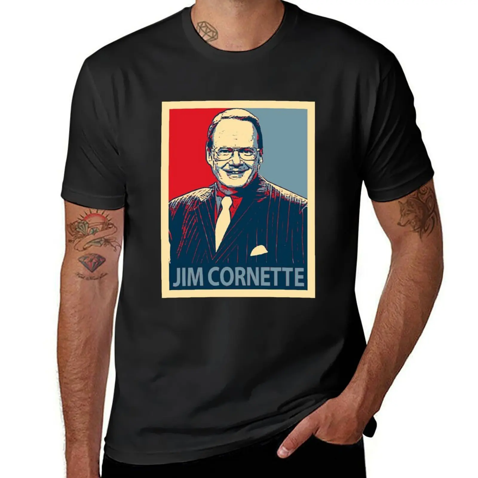 Jim Cornette T-Shirt shirts graphic tees oversizeds quick-drying blanks mens graphic t-shirts funny