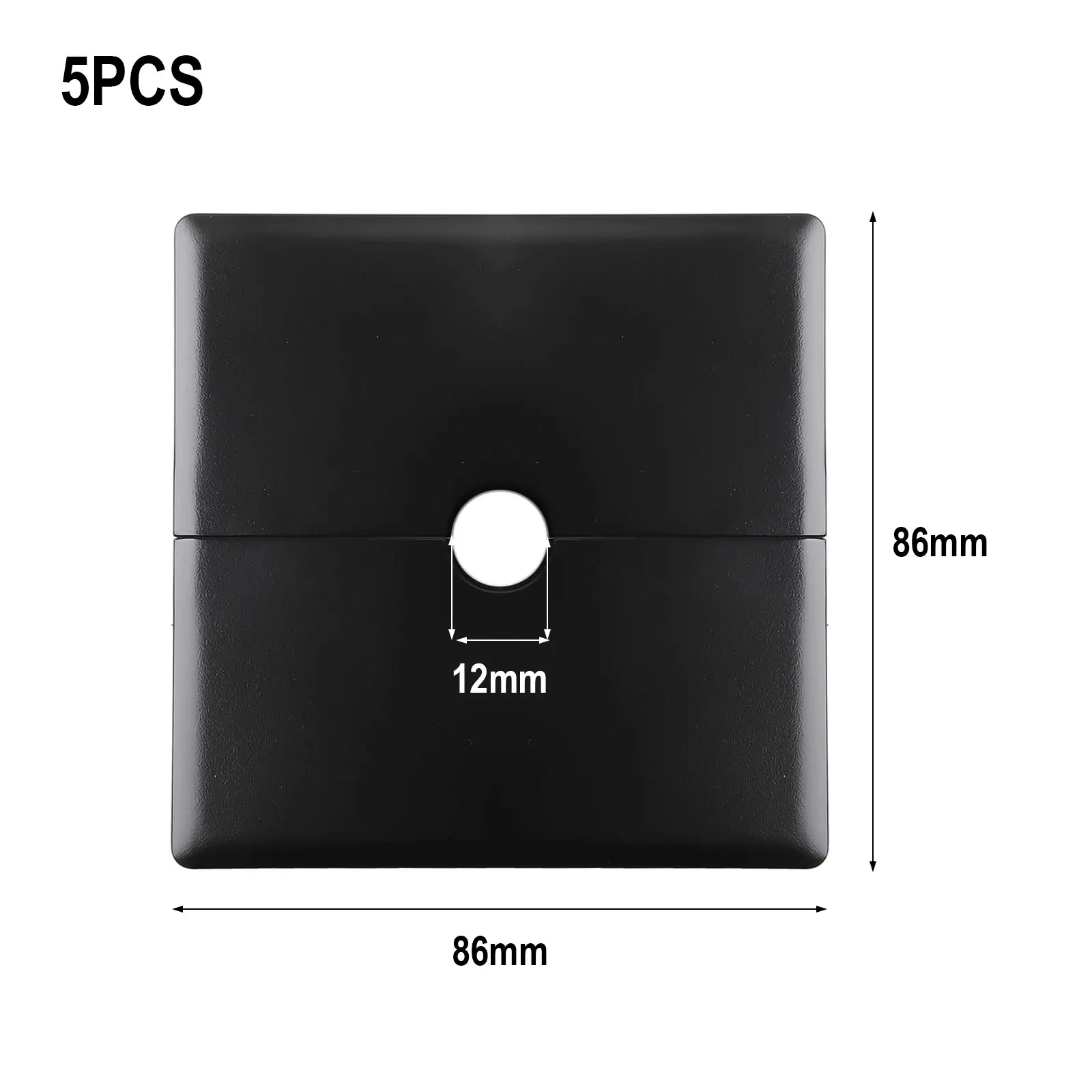 

Bathrooms Kitchens Outlet Diameter 12mm, 22mm, 32mm, 52mm Shower Pipe Cover Tube Escutcheon Plates ABS Plastic