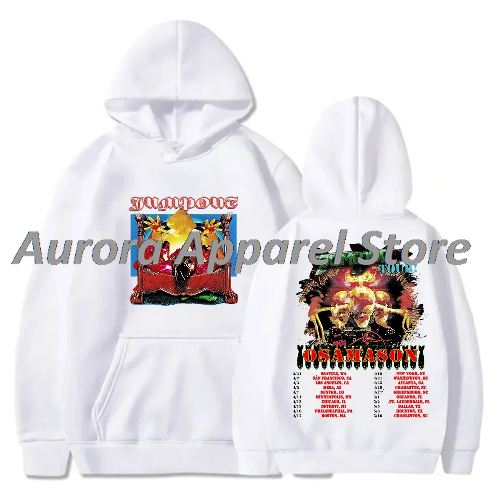 OsamaSon Jump Out Tour 2025, Merch Hoodies, Cosplay, Damen, Herren, modisch, Hip-Hop, Streetwear, Sweatshirts, Pullover