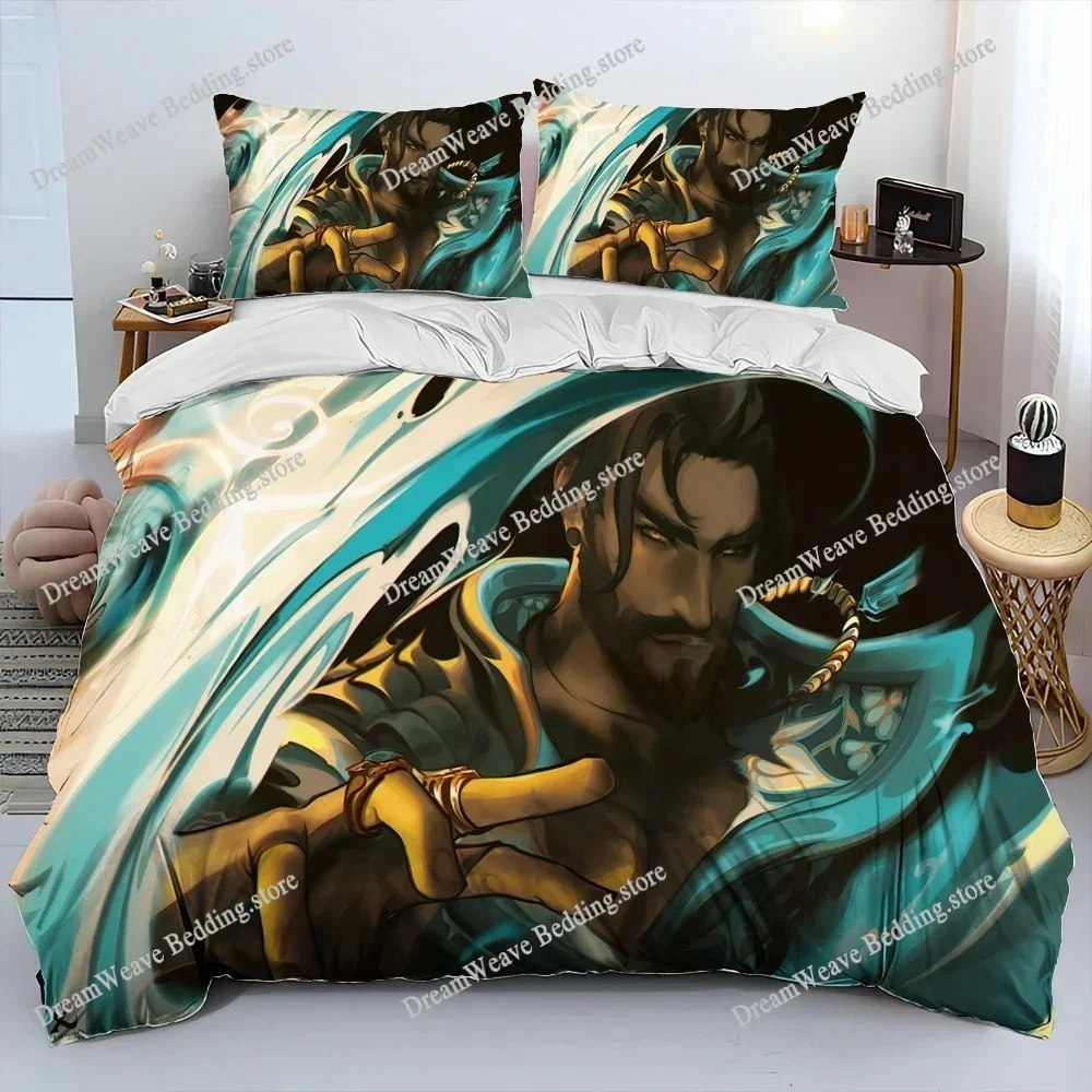 VALORANT Bedding Set Single Twin Full Queen King Size Bed Set Adult Kid Bedroom Duvet Cover Sets 3D Print Game Bed Sheet Set5195