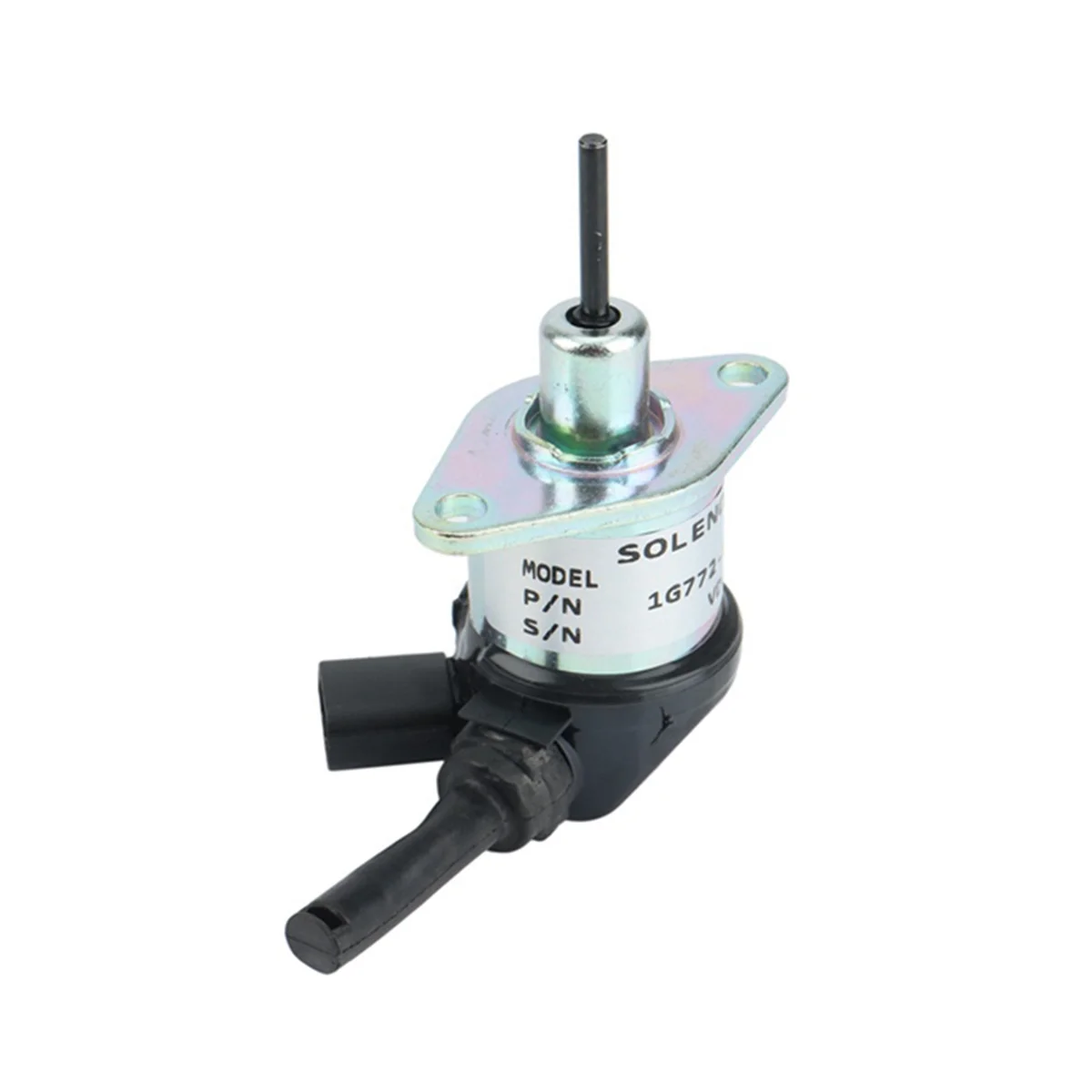 12V Fuel Shutdown Solenoid Valve 1G772-60014 1G772-60012 for Kubota Engine V2607 V3300 V3600 KX057-4 M6040FC SVL75