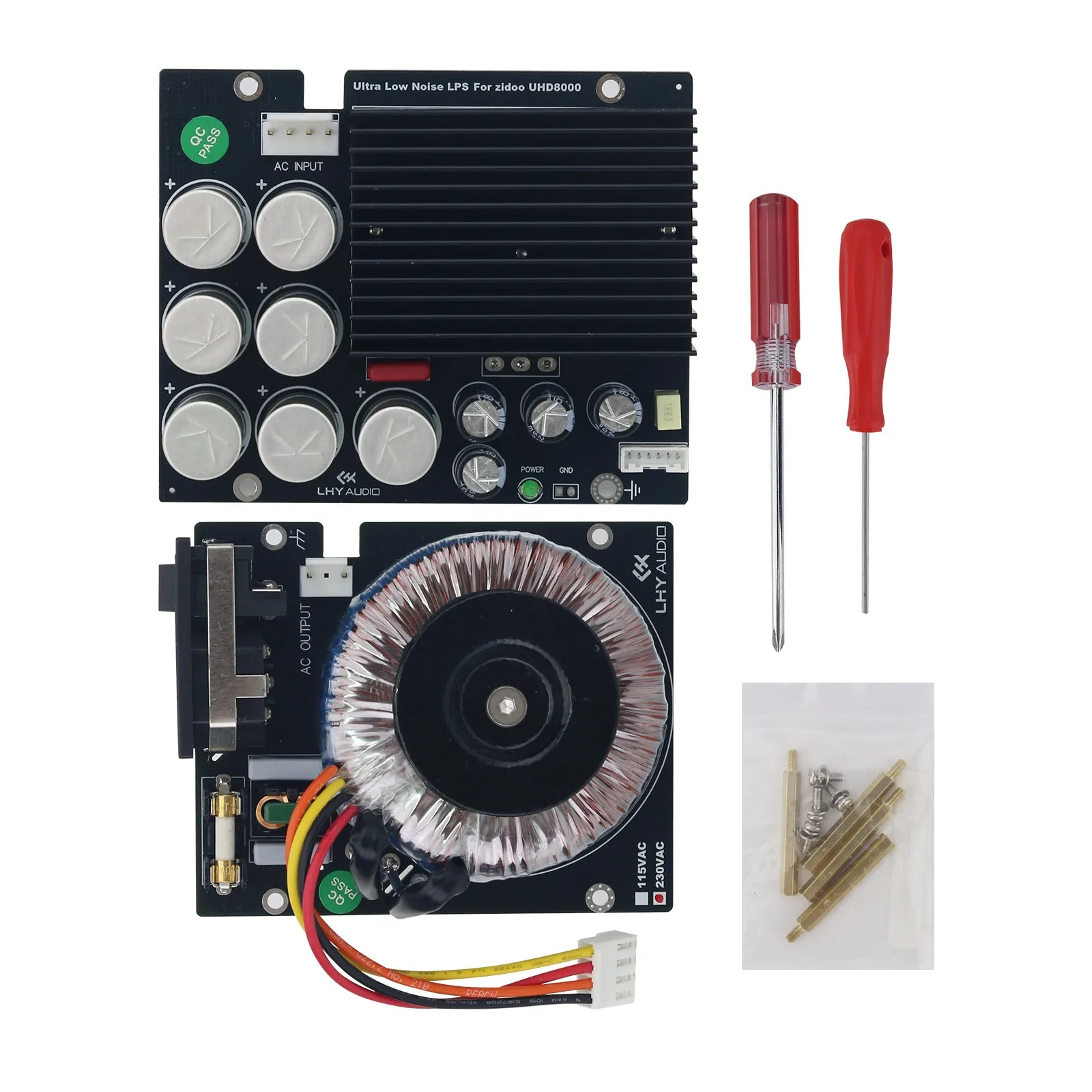 LPS-UHD8000 Upgraded Low Noise Linear Power Board DIY For ZIDOO UHS8000 High Definition Audio Player