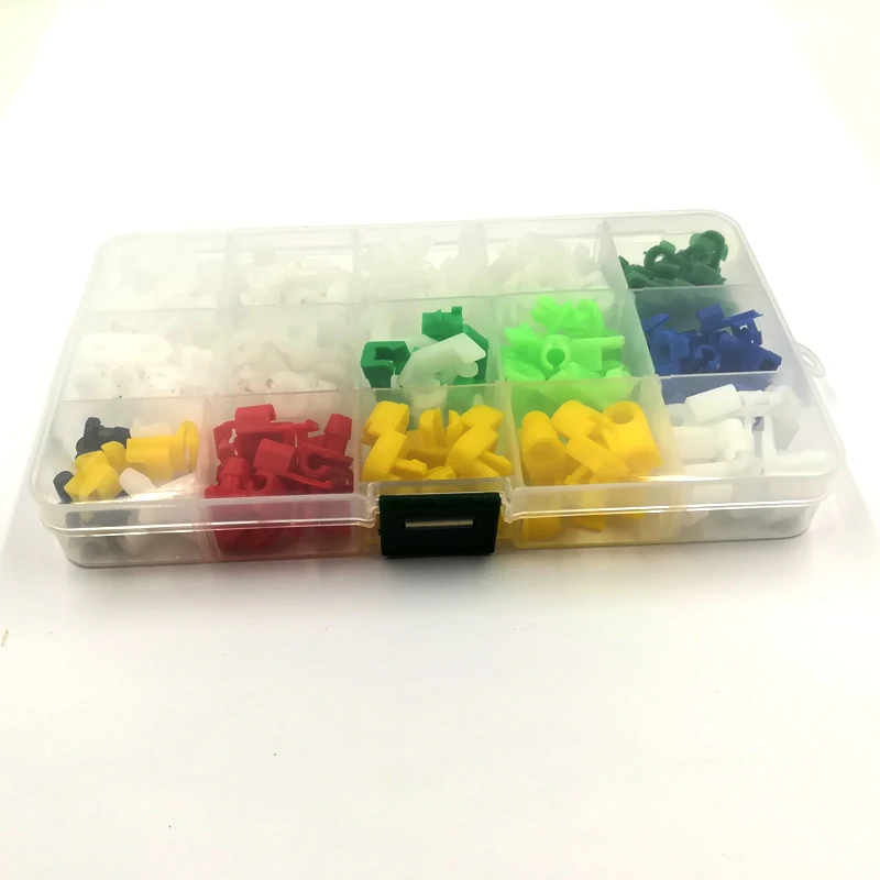 Mixd Metal Clips Retainer Instrument panel Auto Fasteners Universal Car Body Radios Dashboard DVD Metal U cord lock Clip