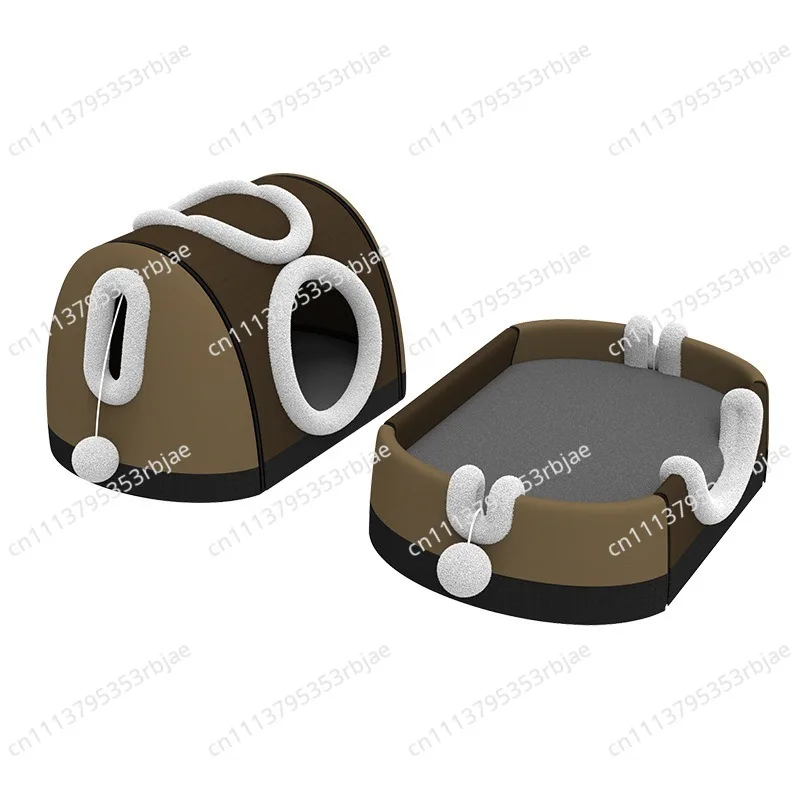 Winter cat litter pet litter thickened warm semi-closed four-season universal cat litter washable cat house