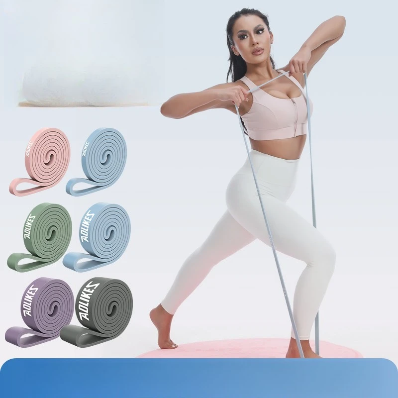 Fitness-Widerstandsband für Kniebeugen, Dehnübungen, Hüfte, Schulter, Arm und Kernkrafttraining