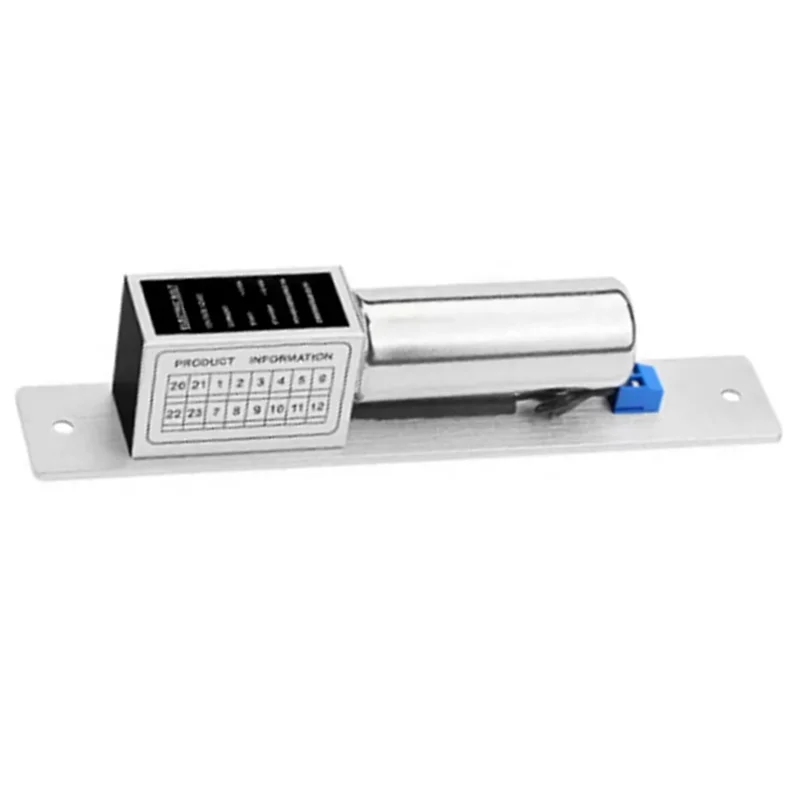 

BNVN-2 Wires Electric Bolt Lock DC12V Electronic Mortise Door Lock Adjustable Time Delay