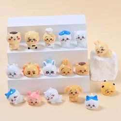 2pcs/lot Cute 3D cartoon Flatback Resin Cabochon Scrapbook Decoration Crafts DIY Doll house Accessories