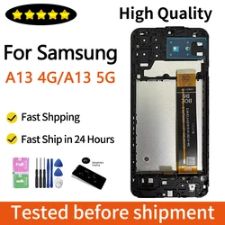 High Quality For Samsung A13 4G 5G LCD Display Touch Screen Digitizer Assembly For Samsung A13 LCD A135 A135F A137 A136U