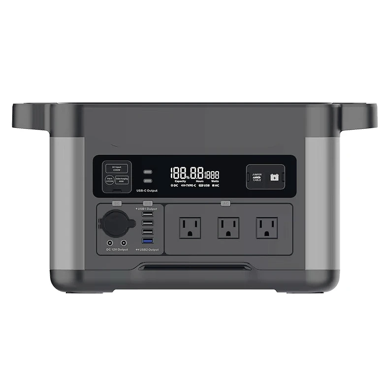 

Solar Power Station for 1500W Portable Power Station for Solar Generator for Outdoor Camping Emergency Backup Power