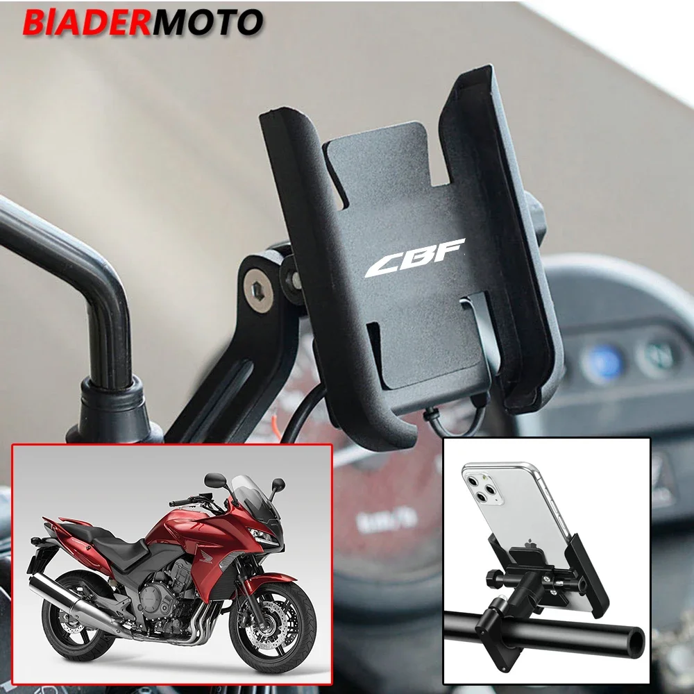 Держатель для Руля Мотоцикла, подставка для GPS для Honda CBF600 CBF1000 CBF 125 150 250 500 s SA CBF250 CBF500