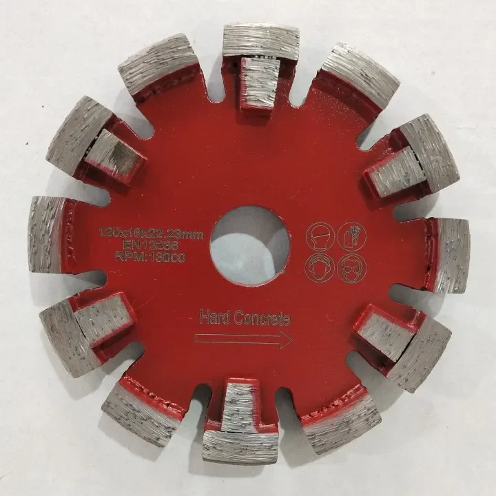 120mm Floor Heating Laser Welded Diamant Tuck Point Saw Blades for Concrete