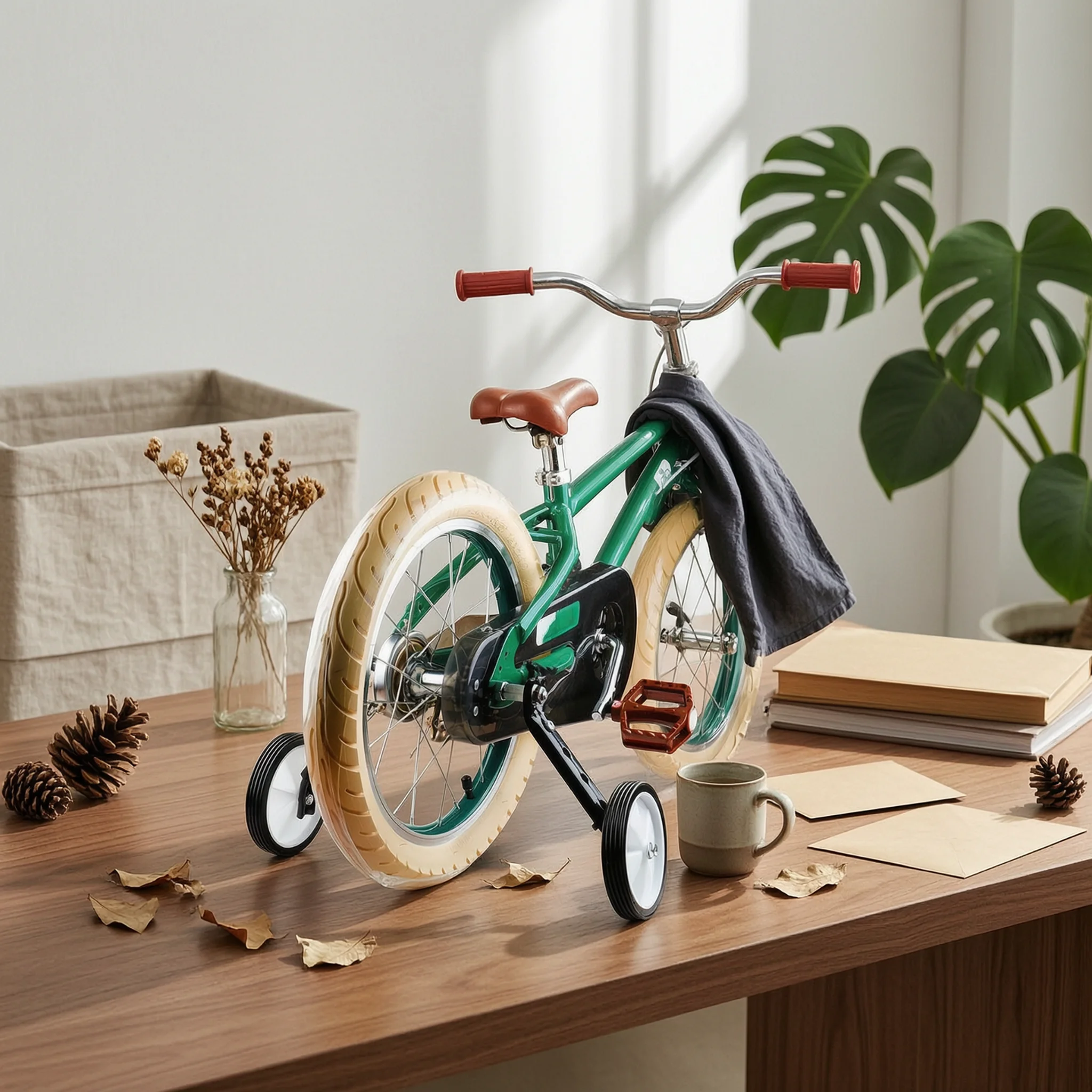 bike-side-wheel-sturdy-metal-children's-training-wheels-stabilizer-wheel-set-heavy-duty-cycle-stabilizer-bracket-anti-slip