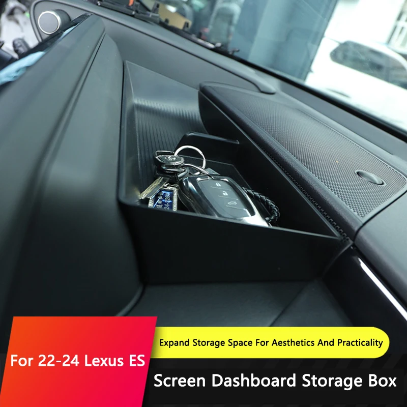 

QHCP Screen Dashboard Storage Box Instrument Panel Storage Interior Decoration Storage Box Complete Supplies For 22-24 Lexus ES