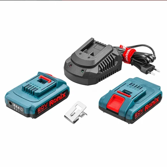 Ronix 8905K Portable Handheld Power Tools Brushless Impact Drill Handle Drilling Machine Cordless Power Drill with Work Light