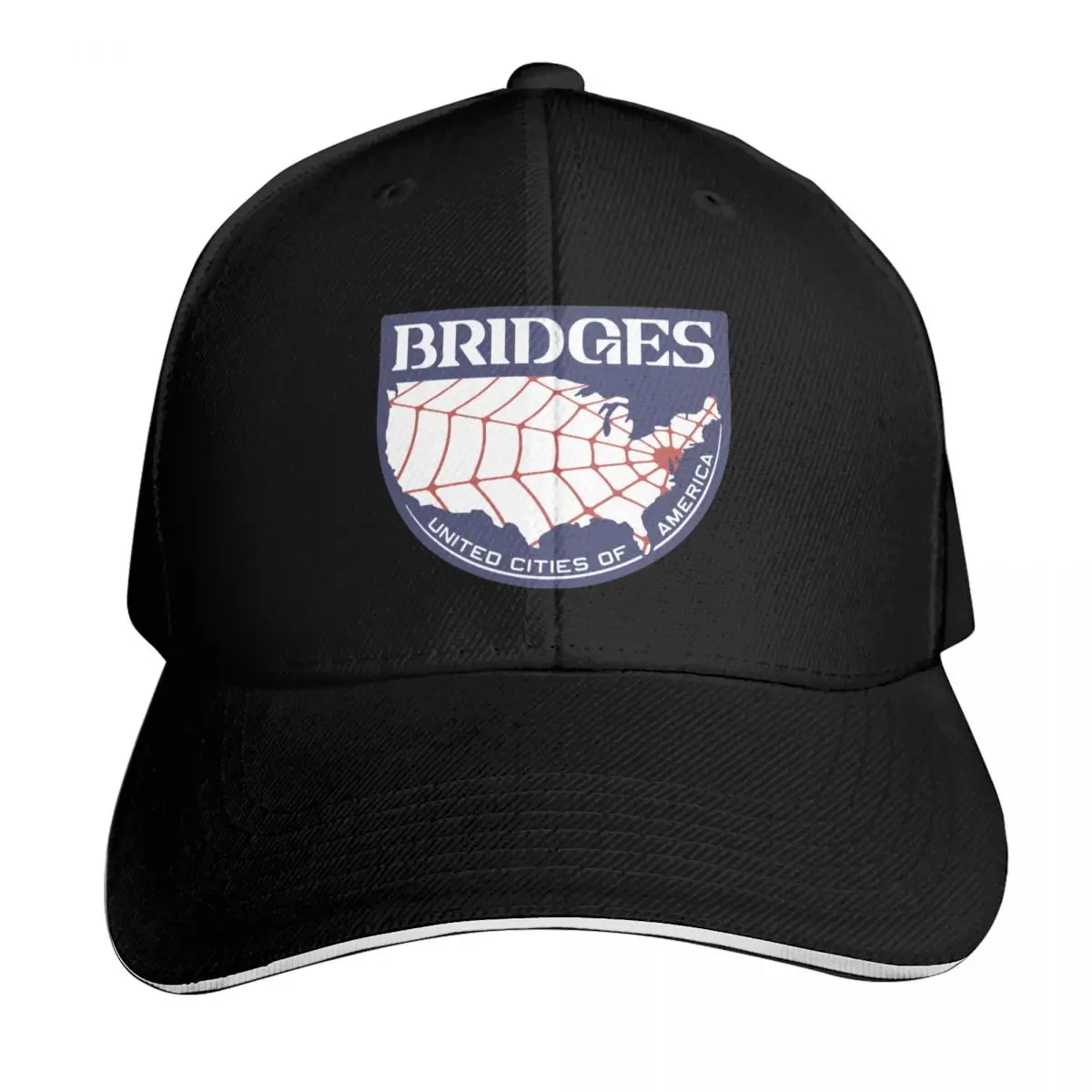 

Bridges Logo V2 Baseball Cap Kids Hat Fashion Beach sailor cap for men Golf Cap Golf Wear Men Women's